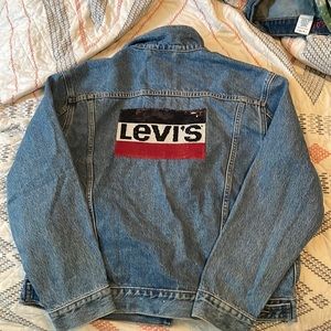 Levi’s sequins denim jacket
